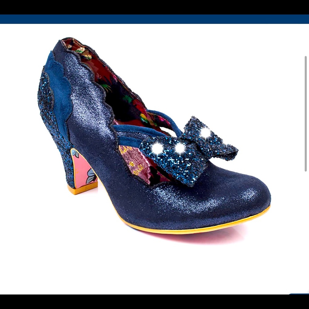 Irregular choice twinkle with matching purse